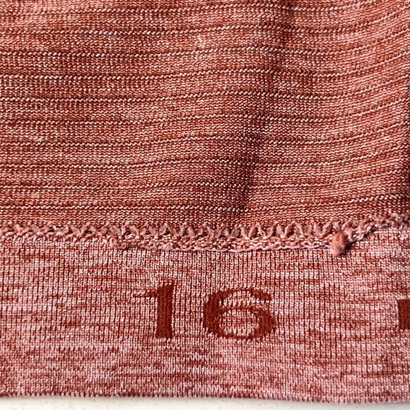 Lululemon  Swiftly Tech Long Sleeve Shirt 2.0 *Race Length Spiced Chai/Pink Rose - Picture 11 of 15